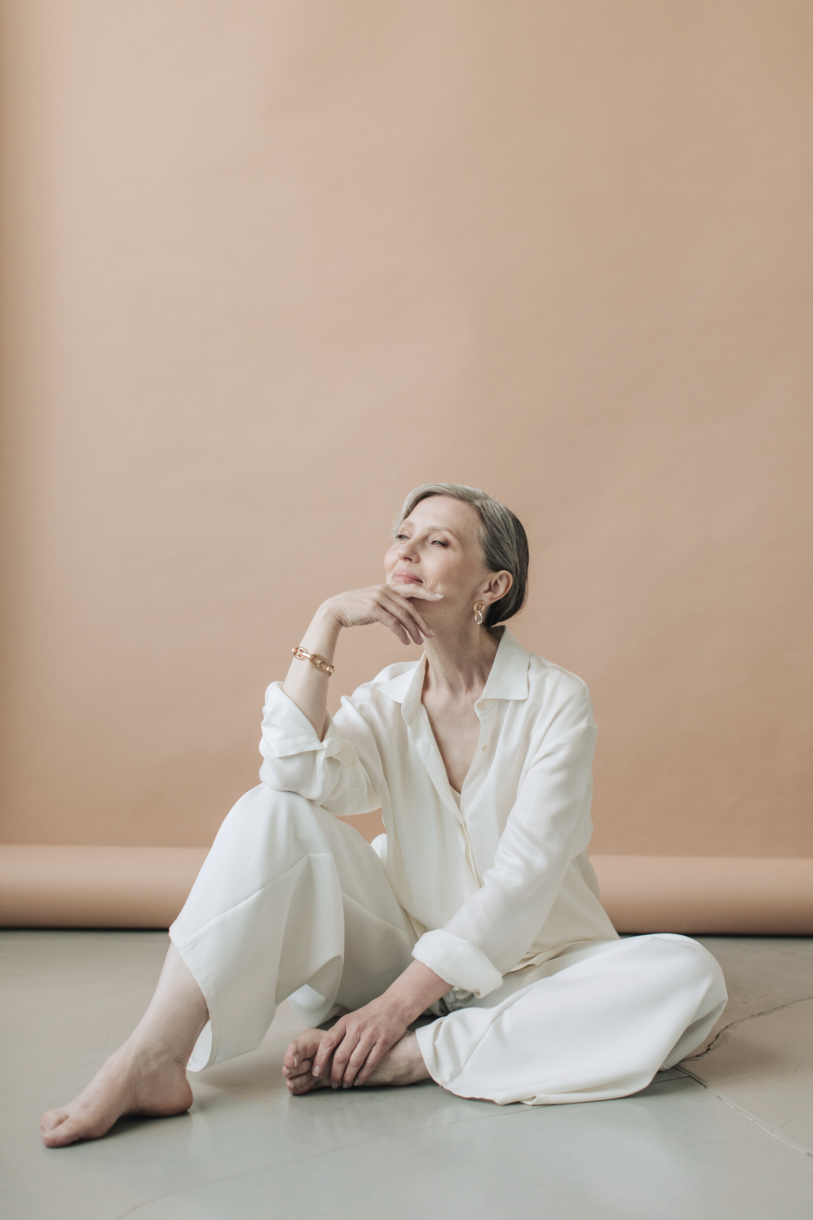 Portrait of an Elegant Senior Woman